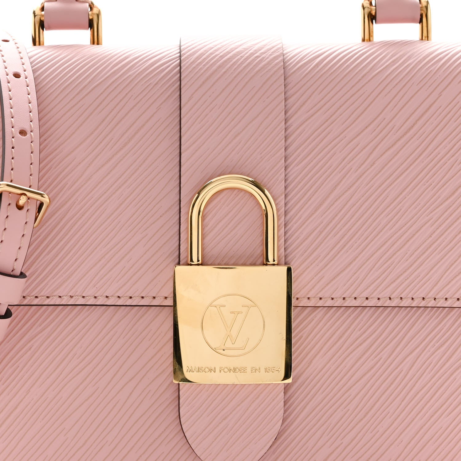 Louis Vuitton Epi Locky BB Rose Ballerine 7 of 9