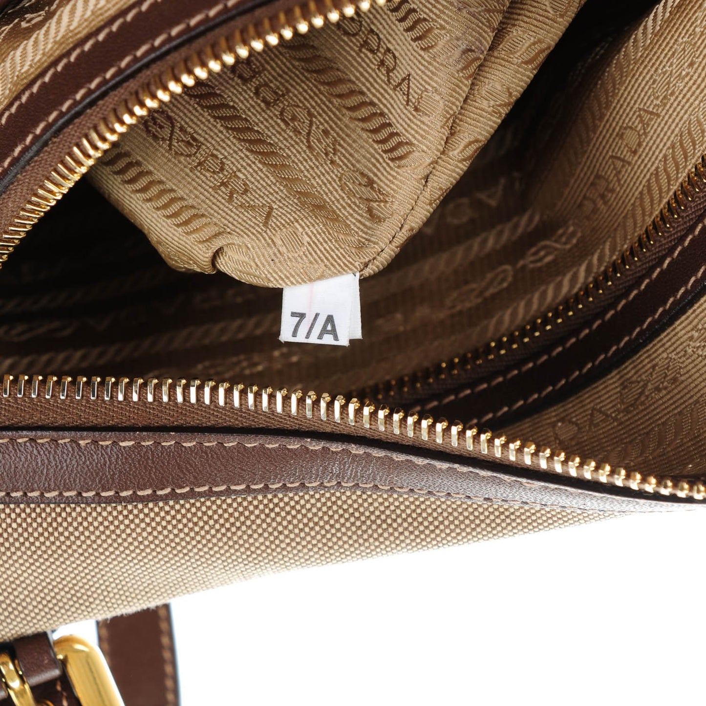 Jacquard Logo Tote Corda Bruciato