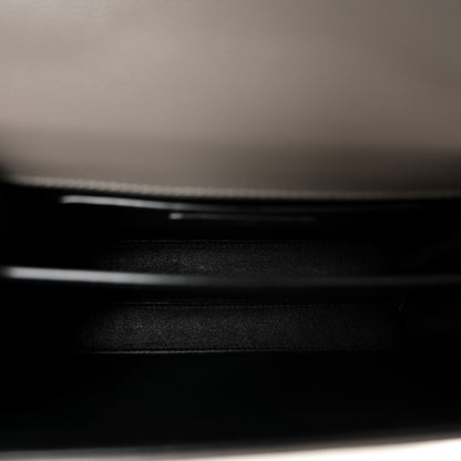 Saint Laurent Grain de Poudre Mini Classic Monogram Cassandra Top Handle Pebble 5 of 9