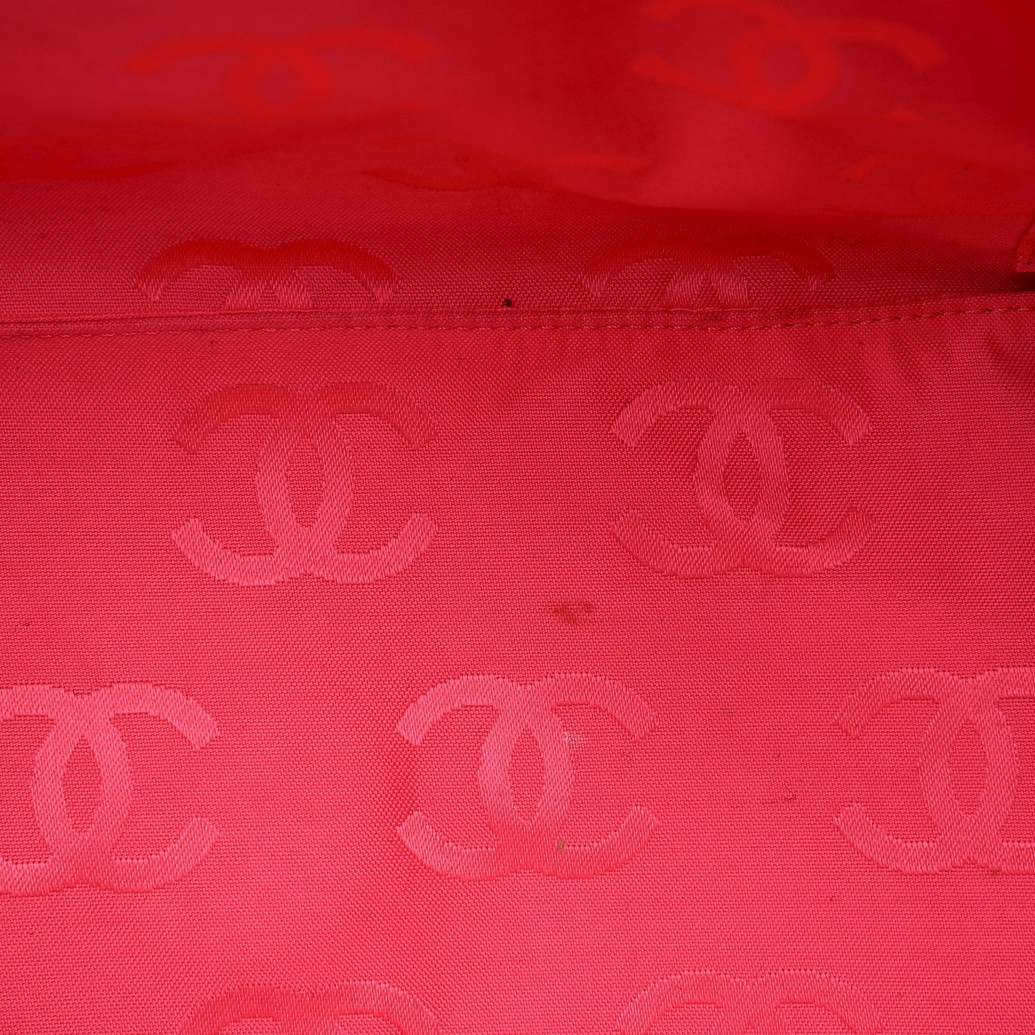 Chanel Calfskin Quilted Large Cambon Tote White Black 9 of 9