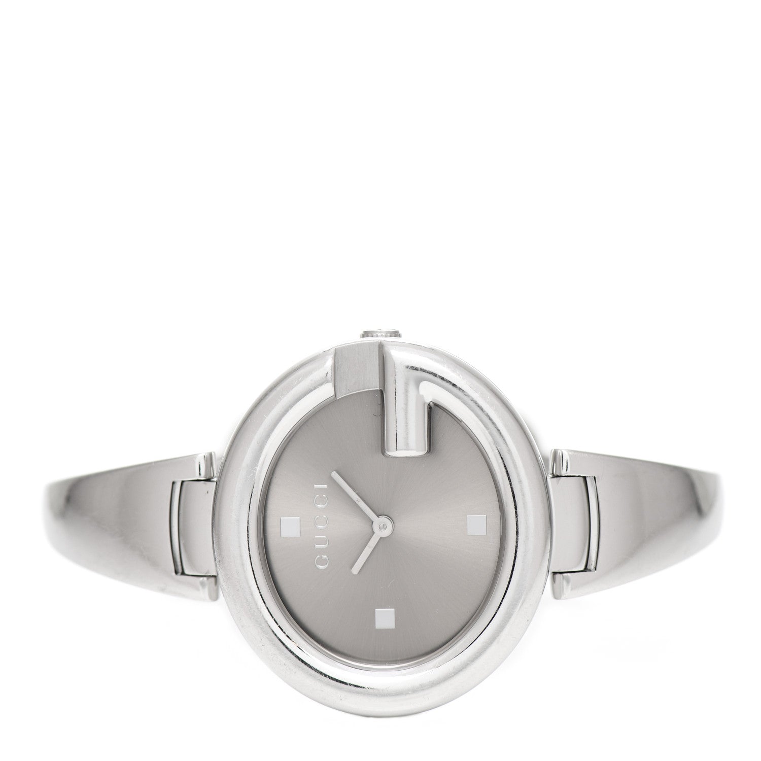 Gucci Stainless Steel 36mm Guccissima Quartz Watch Brown 4 of 5