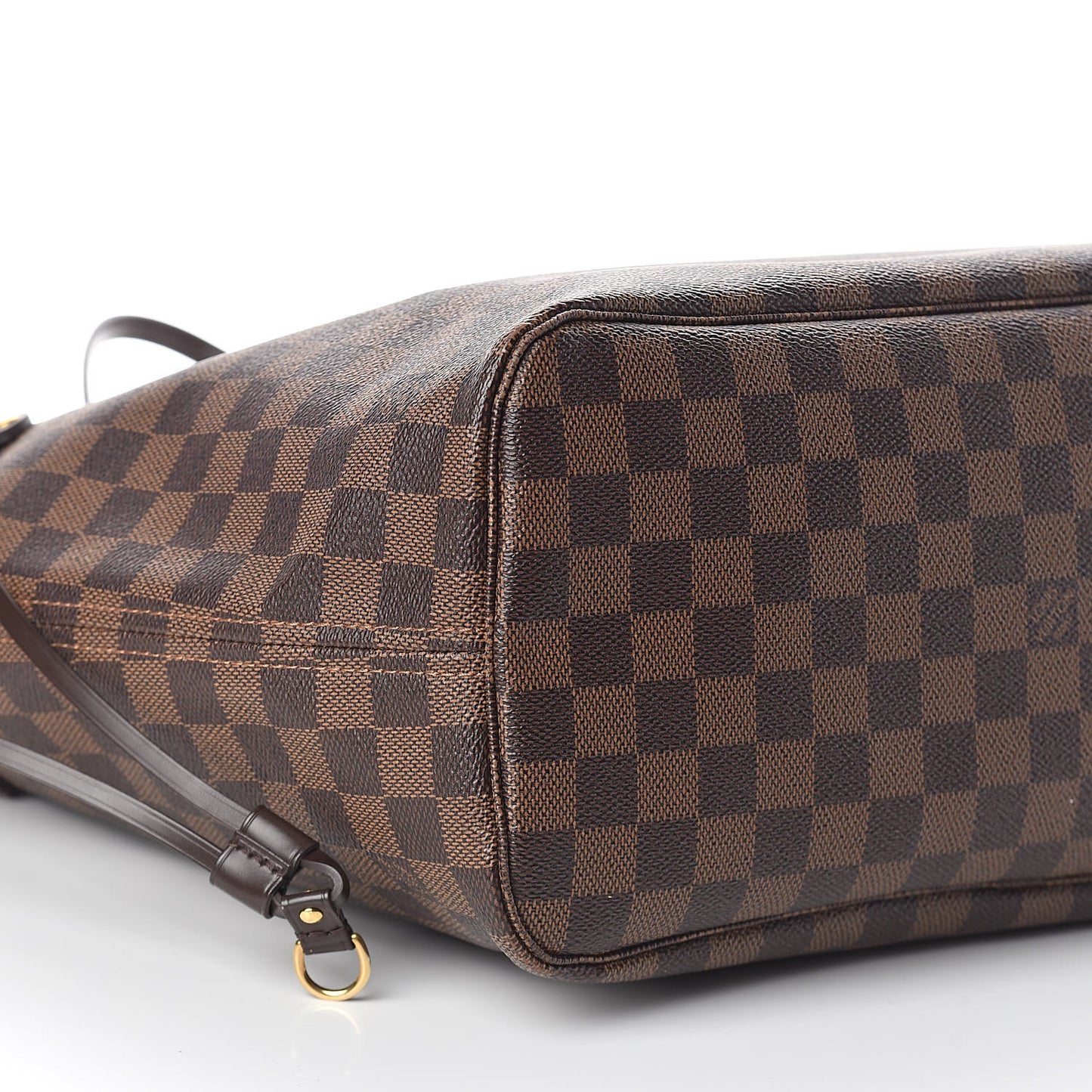 Damier Ebene Neo Neverfull MM Rose Ballerine