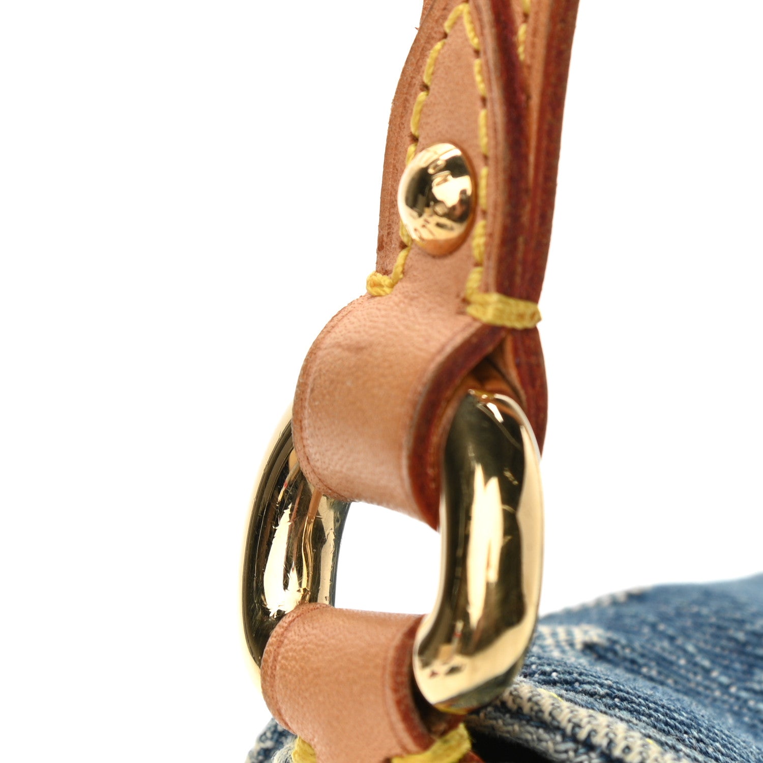 Louis Vuitton Monogram Denim Mini Pleaty Blue 10 of 10