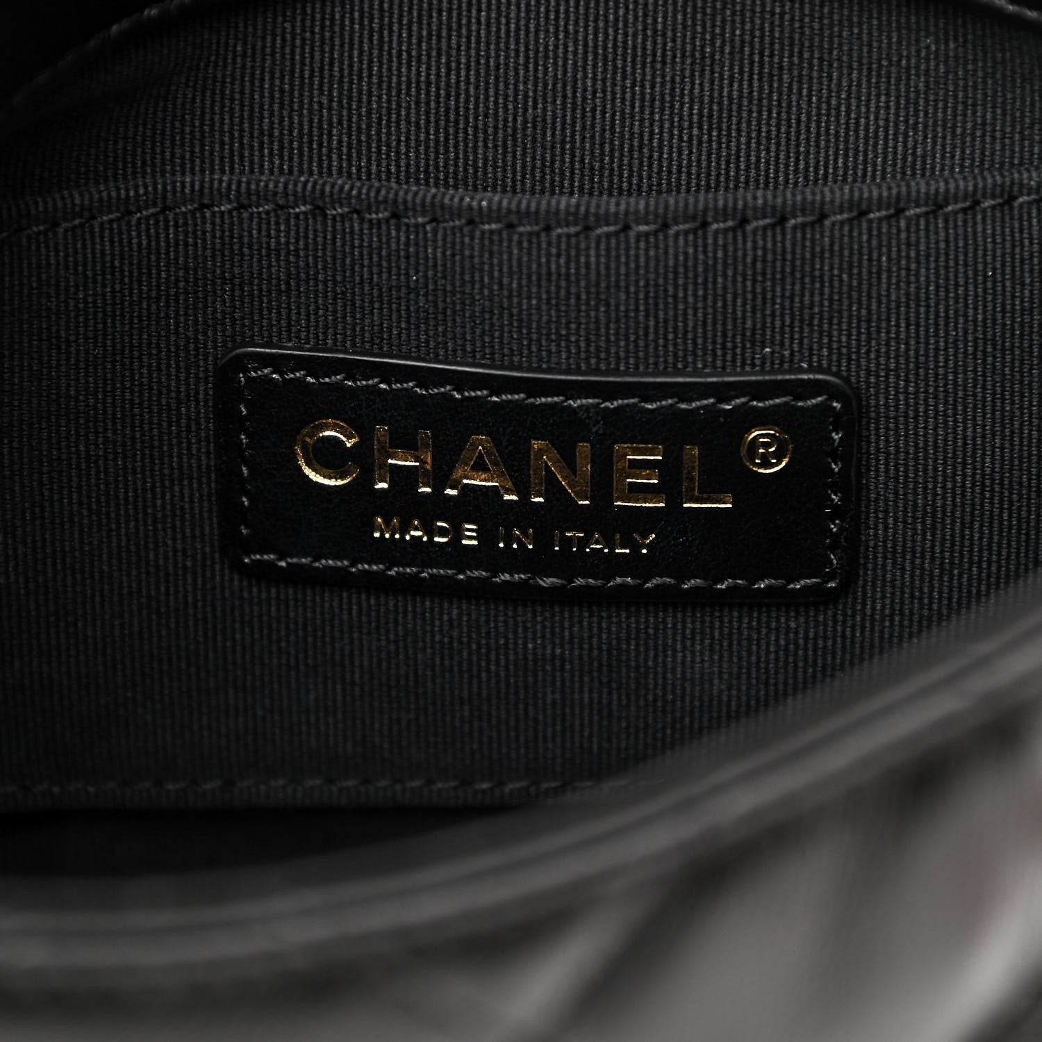 Chanel Lambskin Quilted Mini Lacquered Chain Flap Black 6 of 11