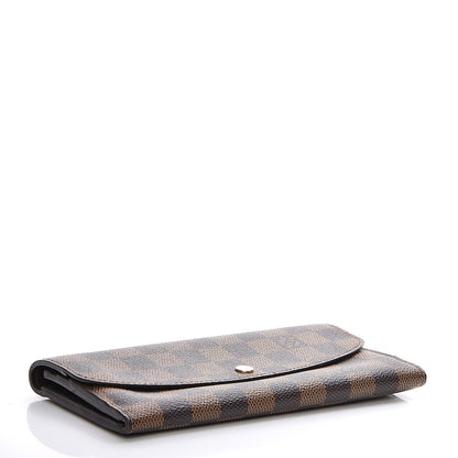 Louis Vuitton Damier Ebene Emilie Wallet 4 of 7