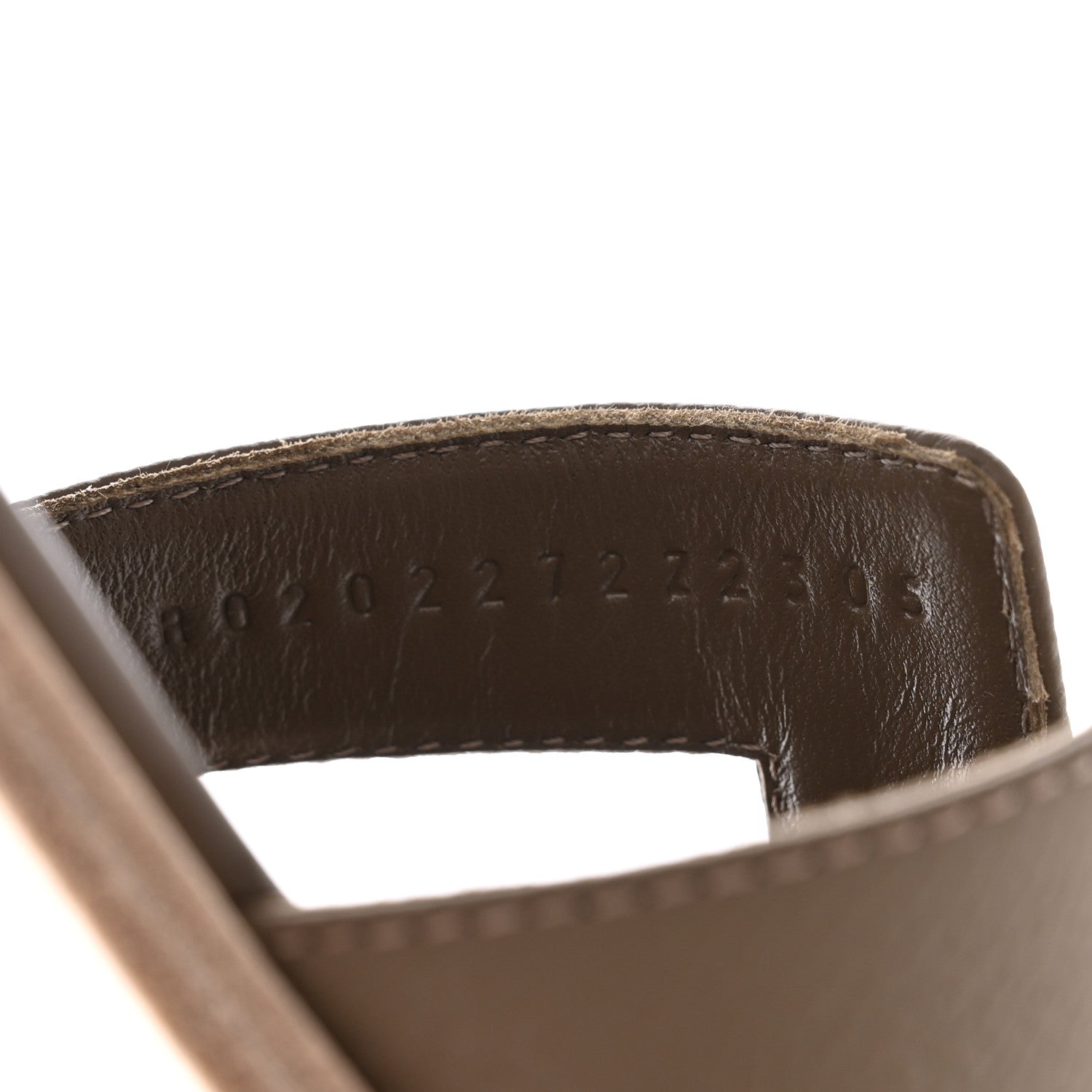 Hermes Epsom Oran Sandals 36 Etoupe 9 of 14