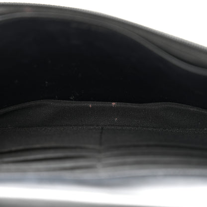 Chanel Patent Quilted Wallet On Chain WOC Black 5 of 15