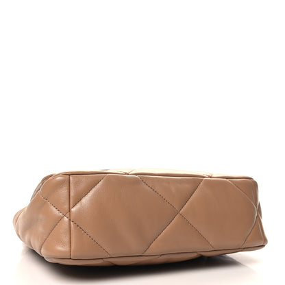 Chanel Lambskin Quilted Medium Chanel 19 Flap Brown 4 of 10