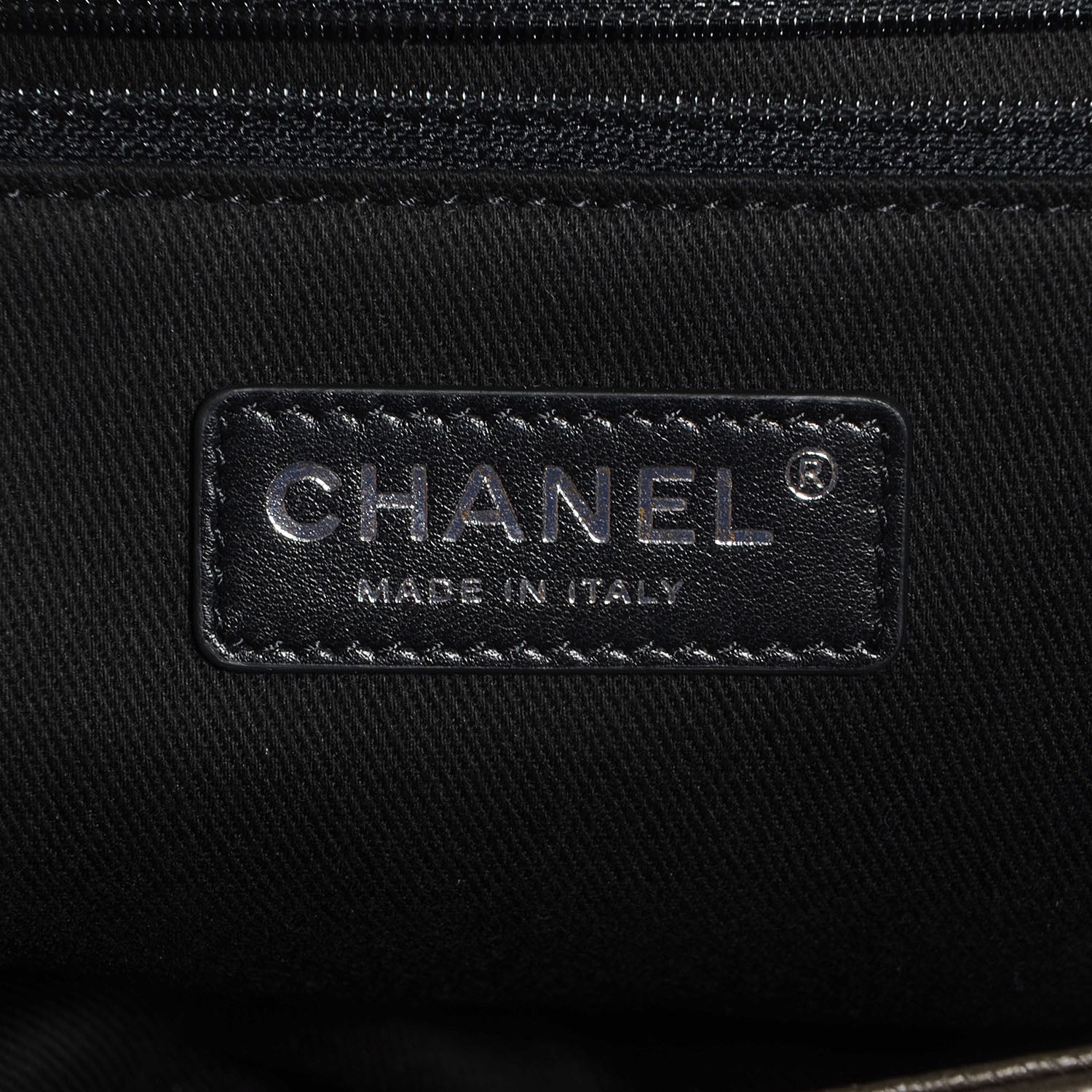Chanel Metallic Goatskin Large City Rock Flap Silver 9 of 11