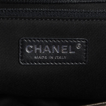 Chanel Metallic Goatskin Large City Rock Flap Silver 9 of 11