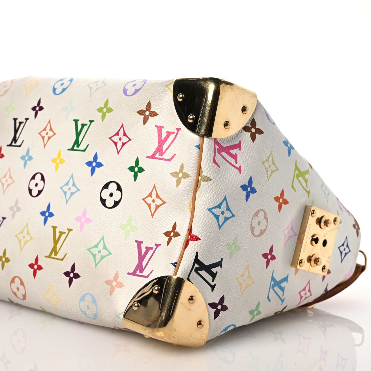 Louis Vuitton Monogram Multicolor Speedy 30 White 10 of 14