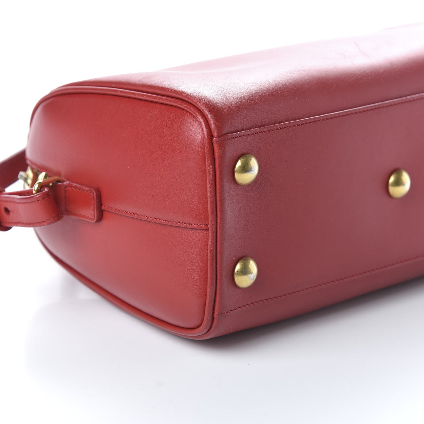 Calfskin Classic Baby Duffle Red
