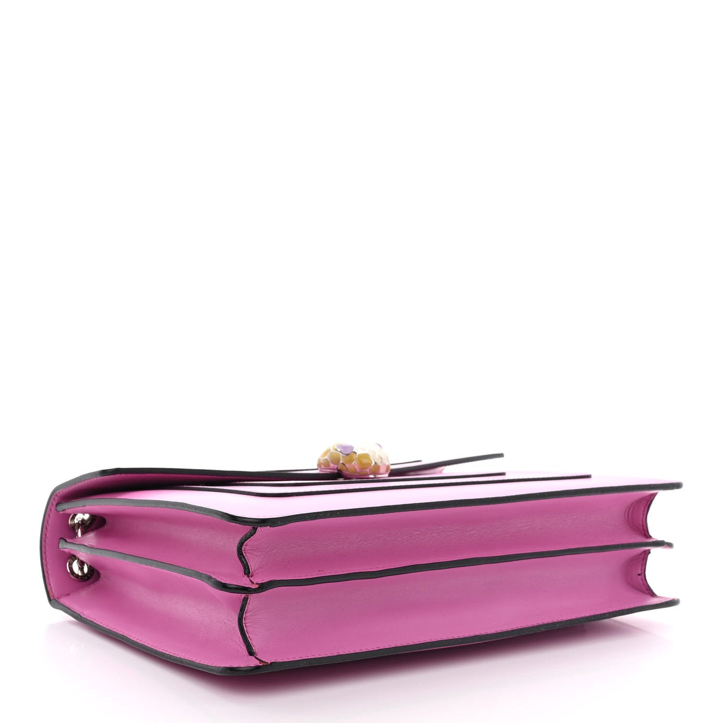Calfskin Serpenti Forever Shoulder Bag Pink