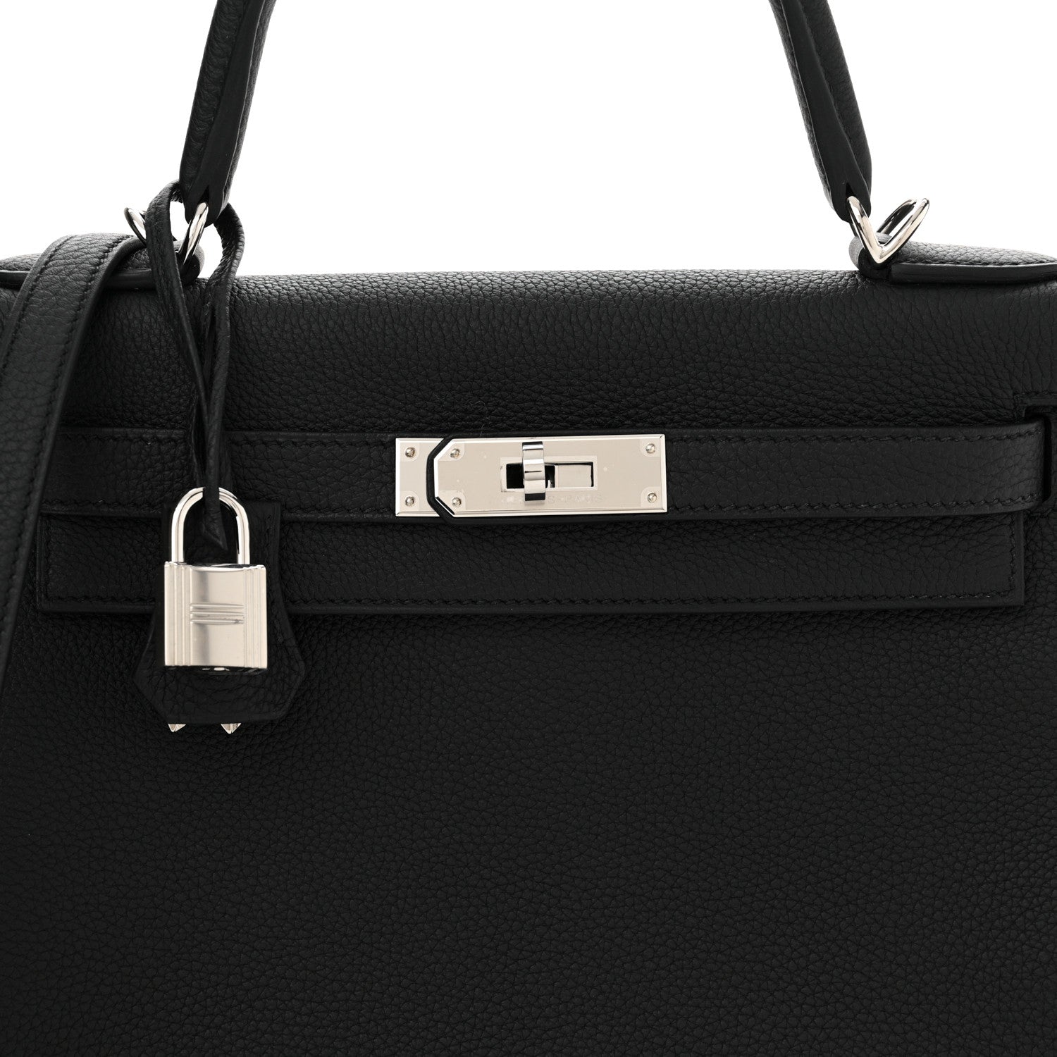 Hermes Togo Kelly Retourne 28 Black 8 of 11