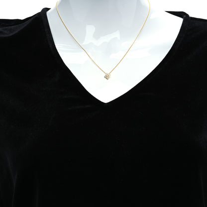Roberto Coin 18K Yellow Gold Diamond Star Pendant Necklace 2 of 6