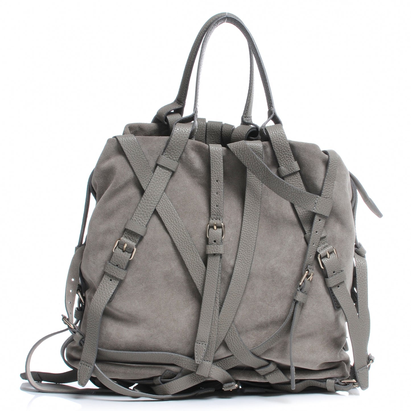 Suede Kirsten Satchel Grey