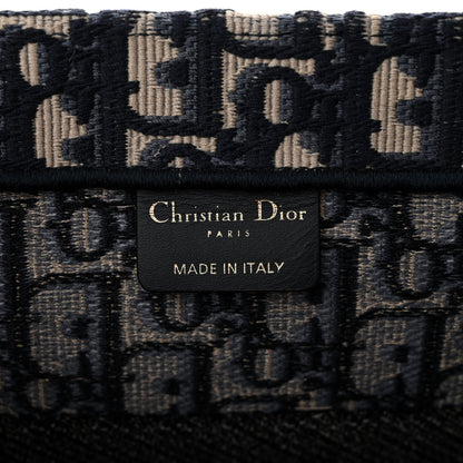 Christian Dior Oblique Medium Book Tote Blue Multicolor 6 of 10