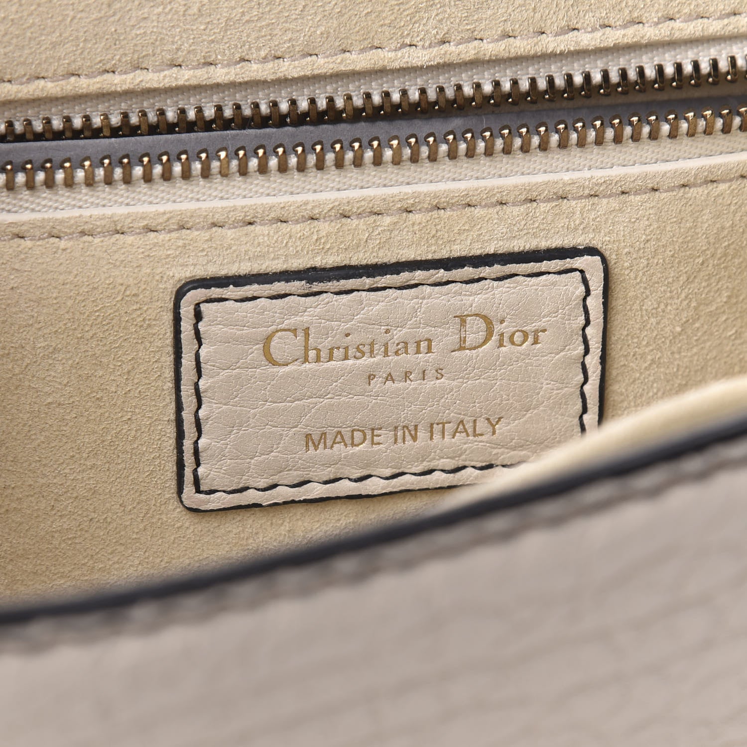 Christian Dior Canyon Grained Lambskin Small Dioraddict Flap Bag Ivory 6 of 10