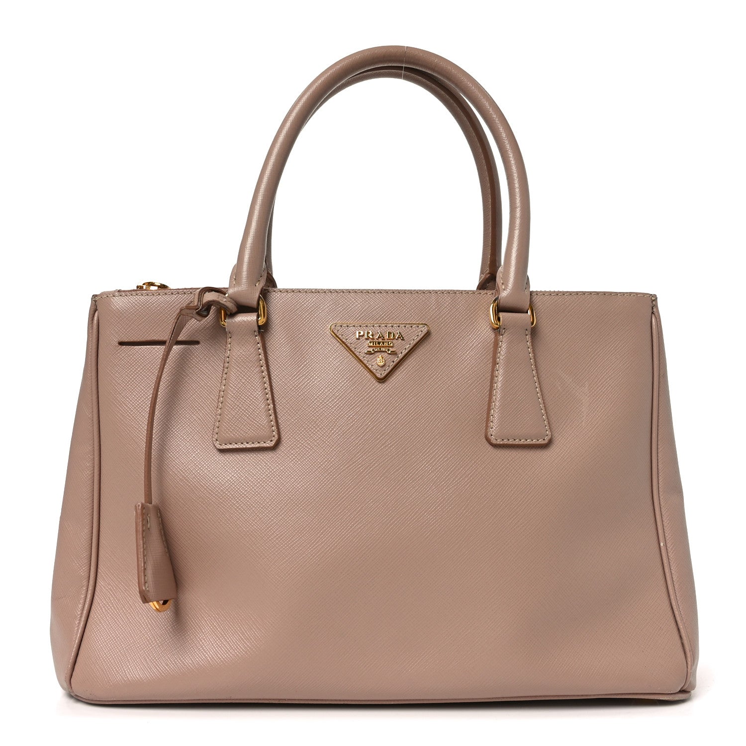 Prada Saffiano Small Galleria Double Zip Tote Cammeo 1 of 9