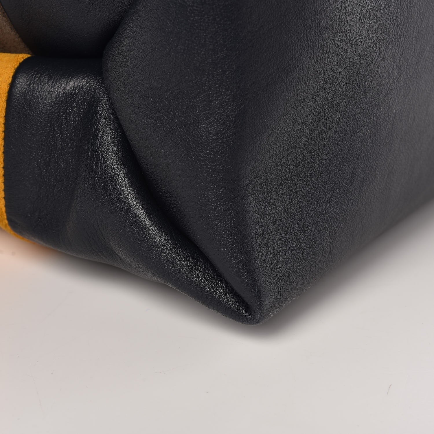 Celine Calfskin Suede All Soft Shoulder Bag Amber 17 of 19