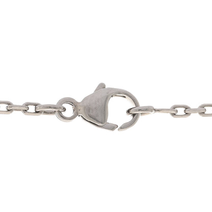 Hermes Lacquered Palladium Pop H Pendant Necklace White 5 of 7