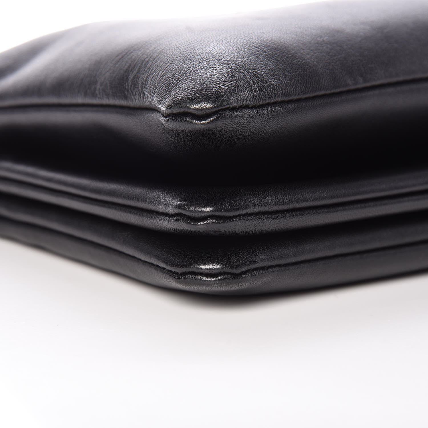 Celine Lambskin Large Trio Crossbody Bag Black 11 of 12