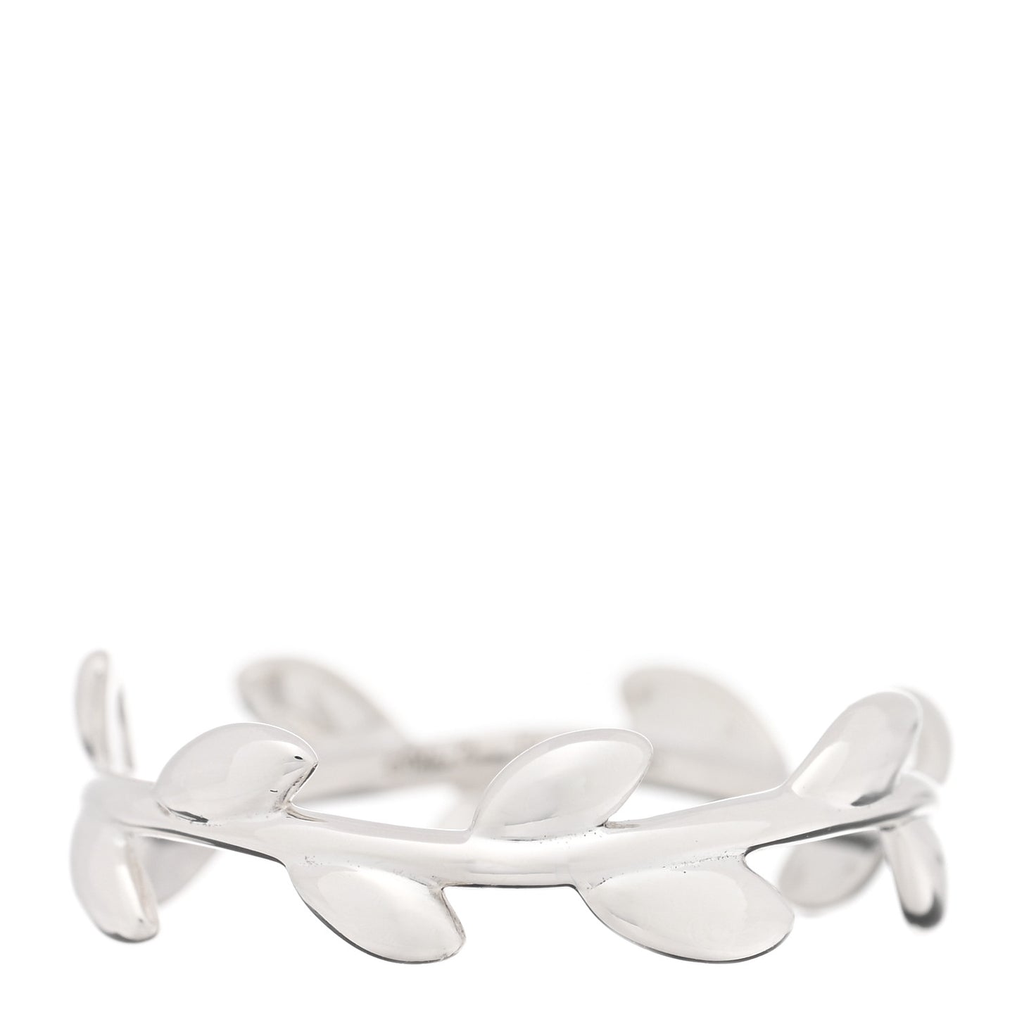Sterling Silver Paloma Picasso Narrow Olive Leaf Band Ring 54 7