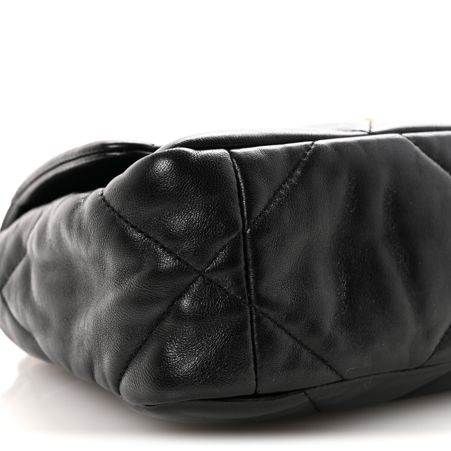 Chanel Lambskin Quilted Medium Chanel 19 Flap Black 9 of 10