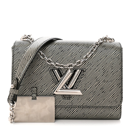 Louis Vuitton Epi Twist Shoulder Bag MM Platine 3 of 11