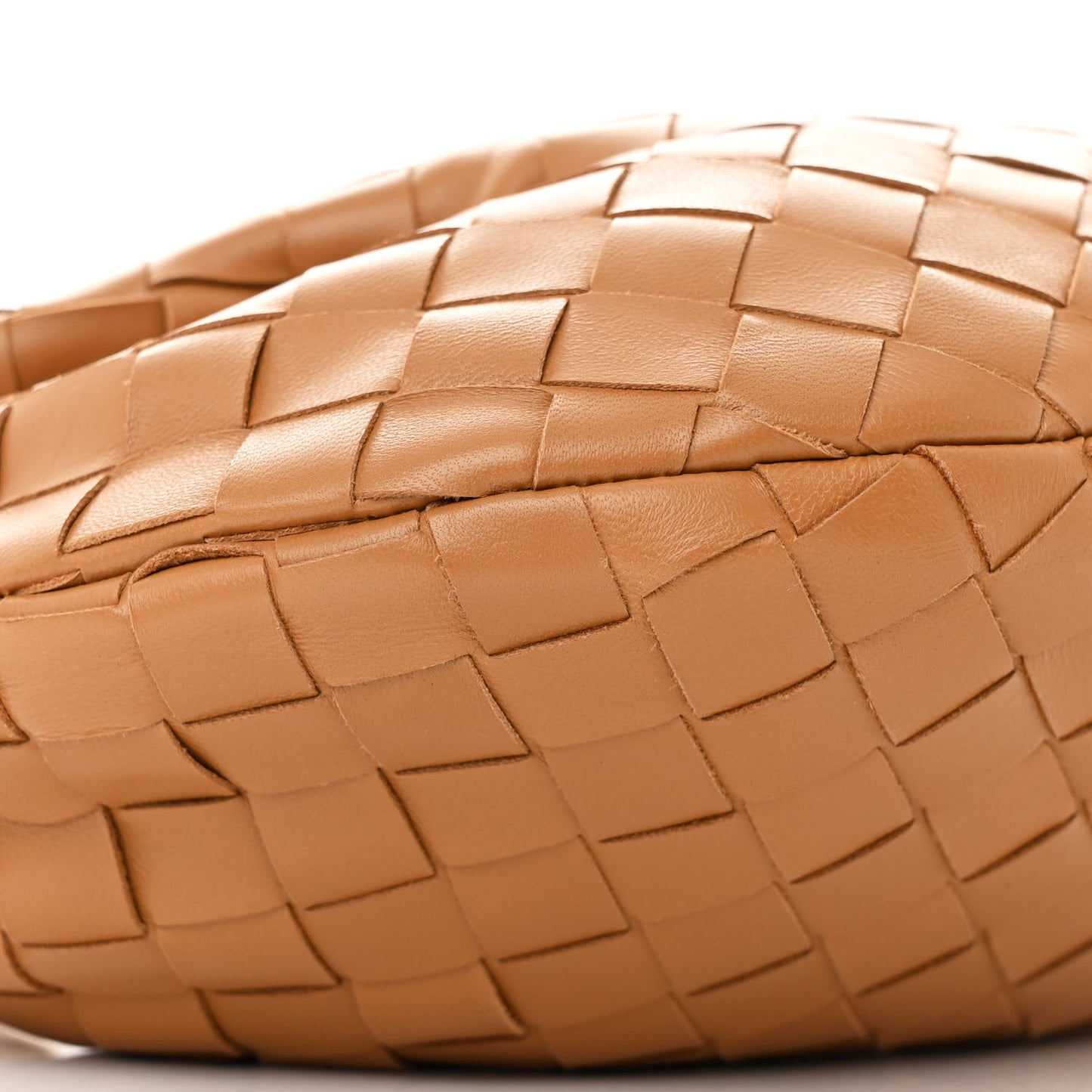 Nappa Intrecciato Mini Jodie Caramel