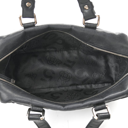Chanel Lambskin Vertical Quilted Mademoiselle Satchel Black 4 of 10