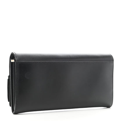 Givenchy Smooth Calfskin Horizon Continental Wallet Black 3 of 15