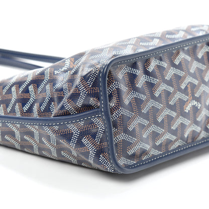 Goyard Goyardine Reversible Mini Anjou Navy 7 of 8
