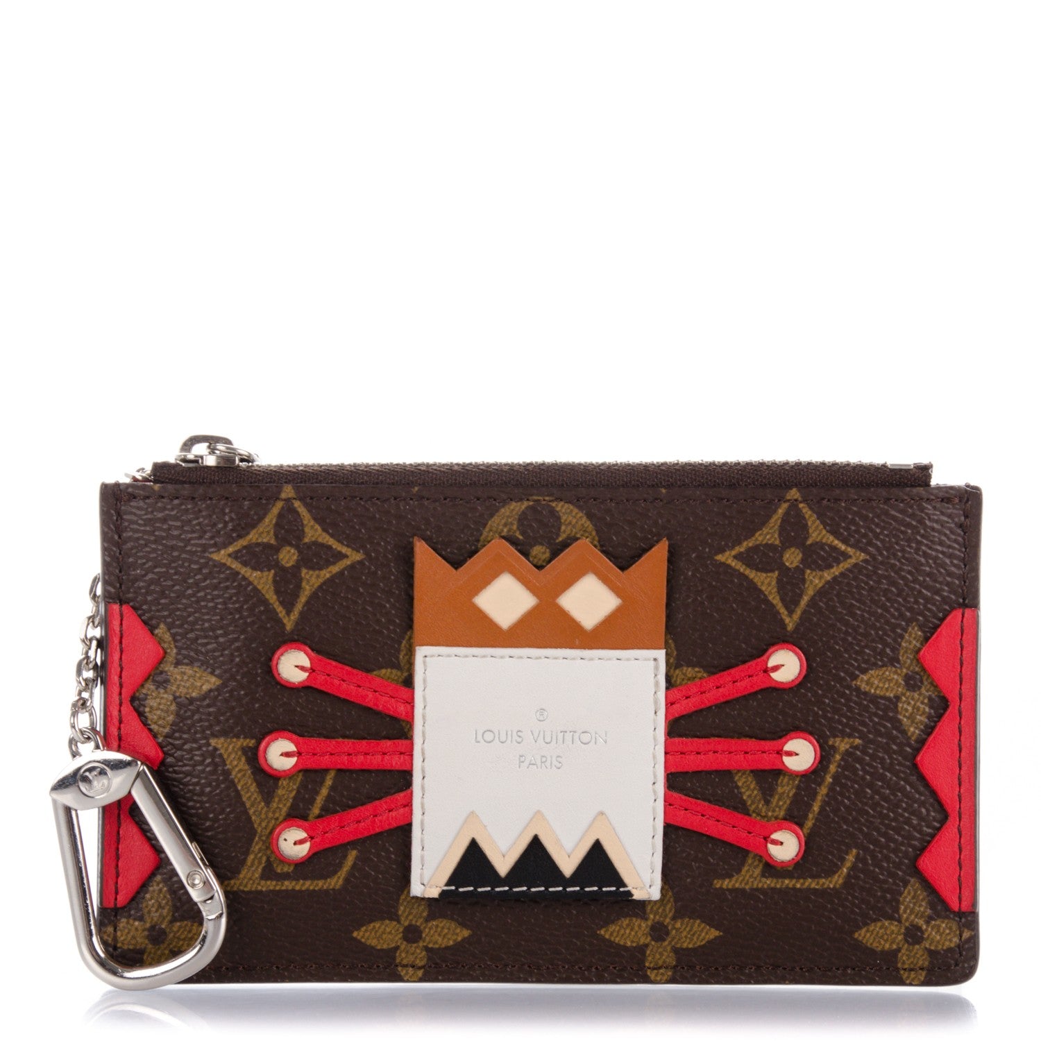 Louis Vuitton Monogram Tribal Key Pouch 1 of 7