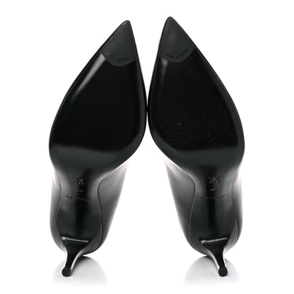 Louis Vuitton Calfskin Call Back Pumps 40 Black 5 of 12