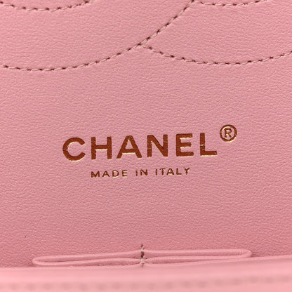 Chanel Caviar Quilted Jumbo Double Flap Pink 6 of 9