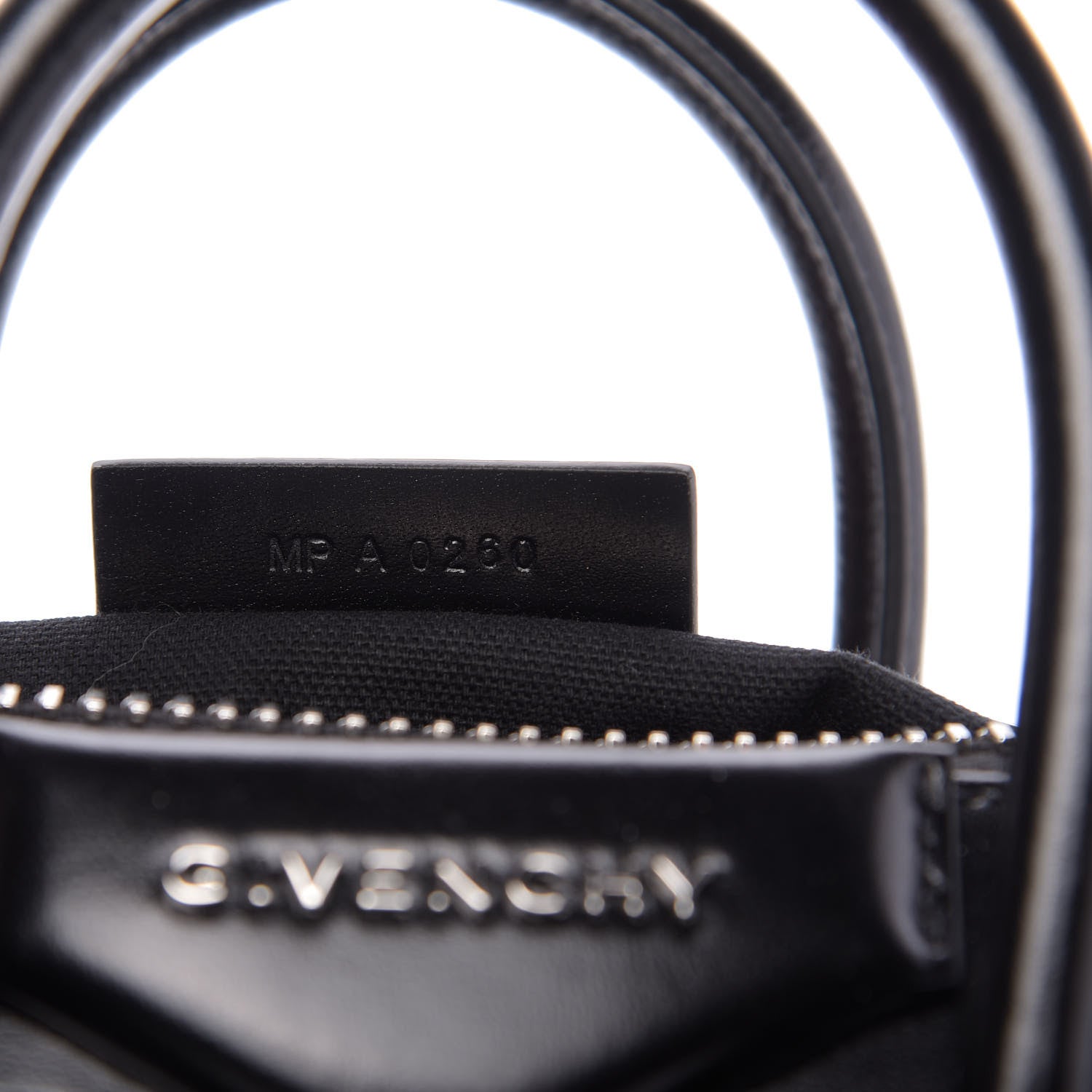 Givenchy Shiny Lord Calfskin Mini Antigona Black 9 of 9
