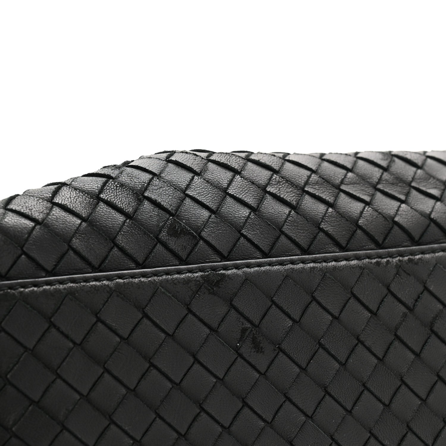 Bottega Veneta Ostrich Nappa Intrecciato Tote Black 11 of 11