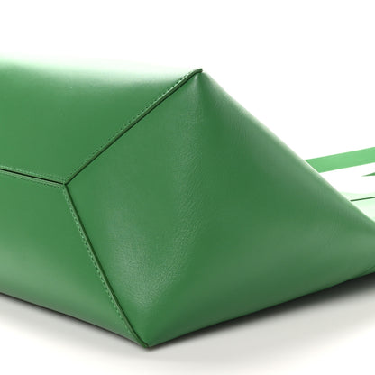 Loewe Shiny Calfskin Large Puzzle Fold Tote Tropical Green 8 of 8