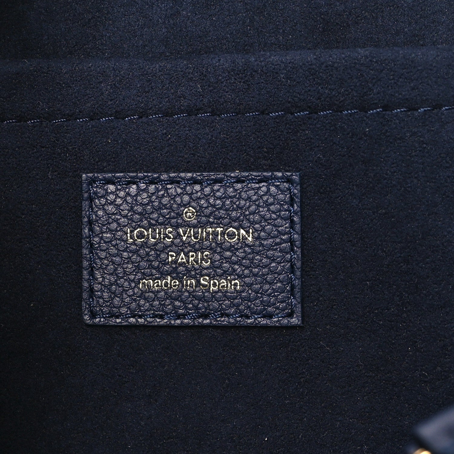 Louis Vuitton Empreinte Monogram Giant Speedy Bandouliere 20 Navy 6 of 9