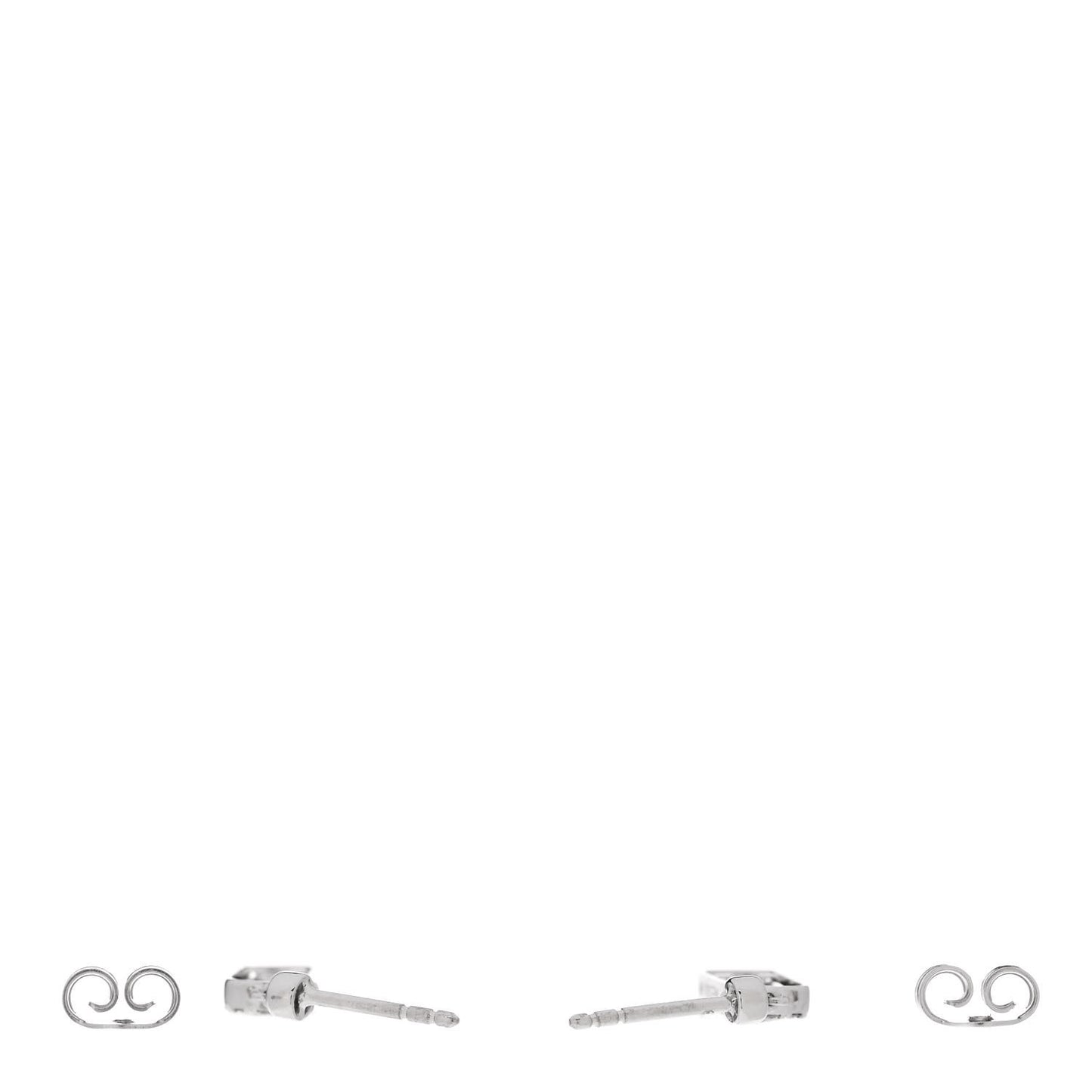 18K White Gold Diamond Move Uno Drop Earrings