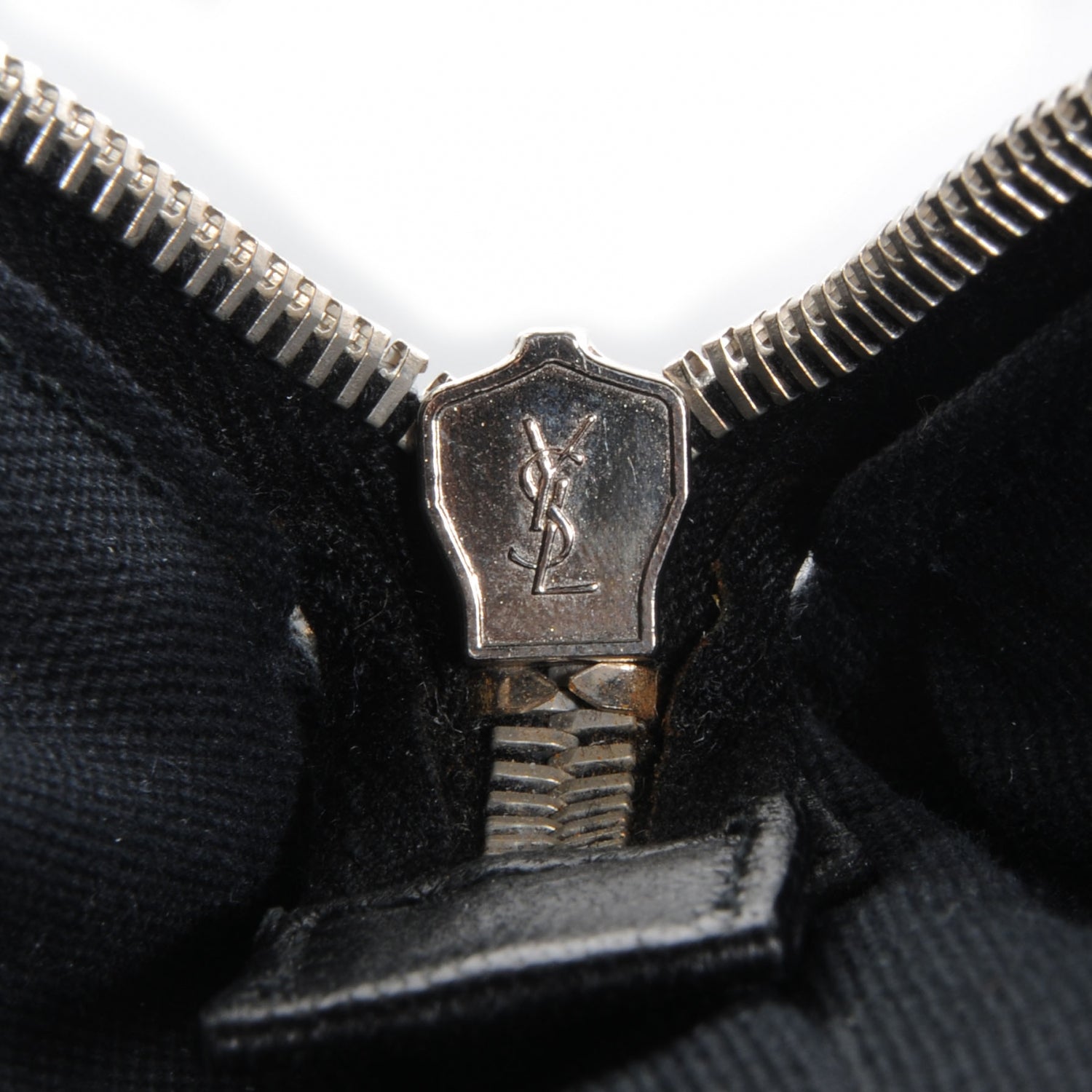 Saint Laurent Coated Lambskin Easy Y Rock Zip Tote Black 9 of 10