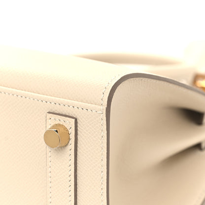 Hermes Epsom Birkin Sellier 25 Craie 8 of 12