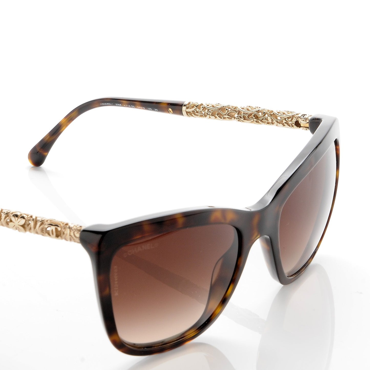 Butterfly Fall Sunglasses 5268 Dark Tortoise Gold