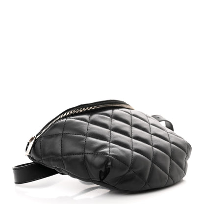 Chanel Calfskin Quilted Waist Belt Bag Black 4 of 15