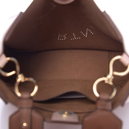 Stella McCartney Eco Alter Nappa Perforated Logo Mini Crossbody Blush Pink 4 of 8