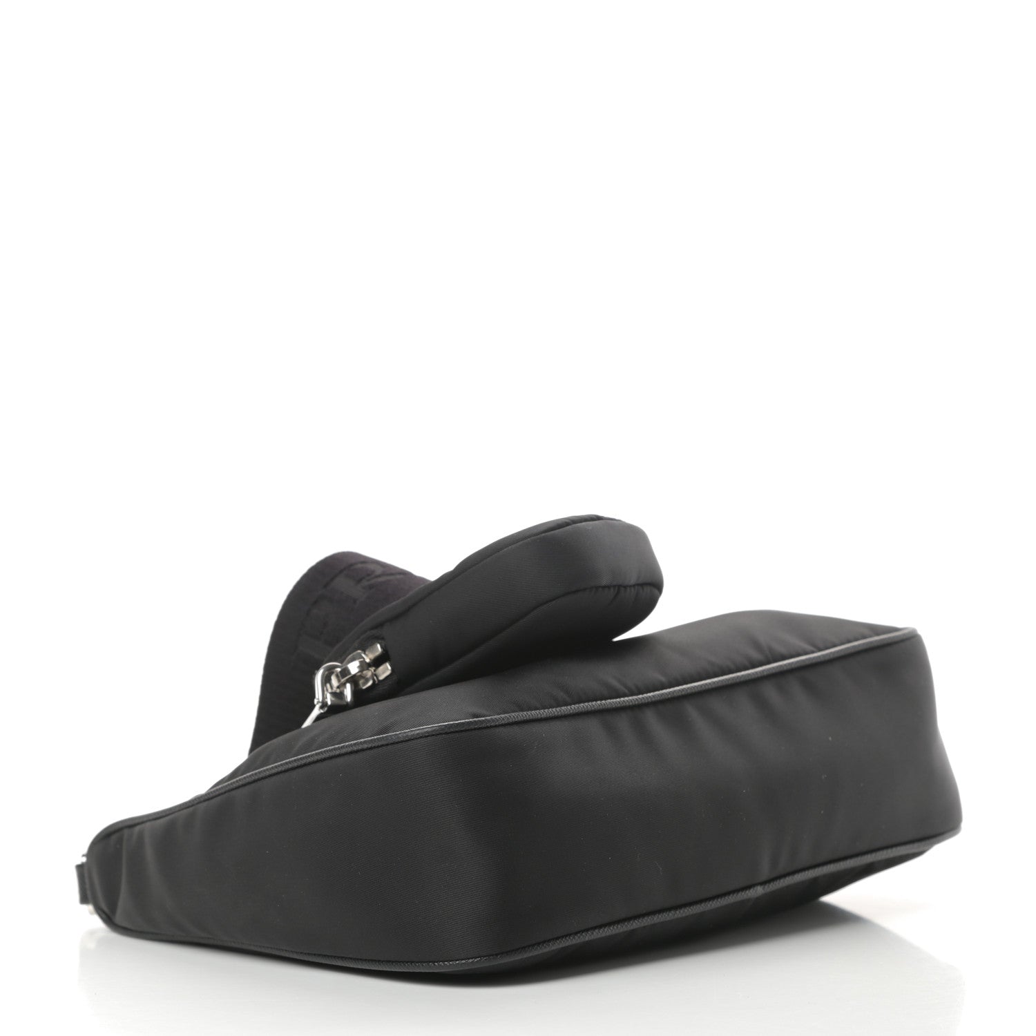 Prada Nylon Re-Edition 2005 Shoulder Bag Black 4 of 13