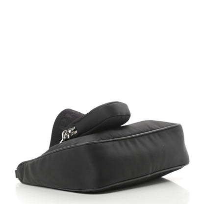 Prada Nylon Re-Edition 2005 Shoulder Bag Black 4 of 13