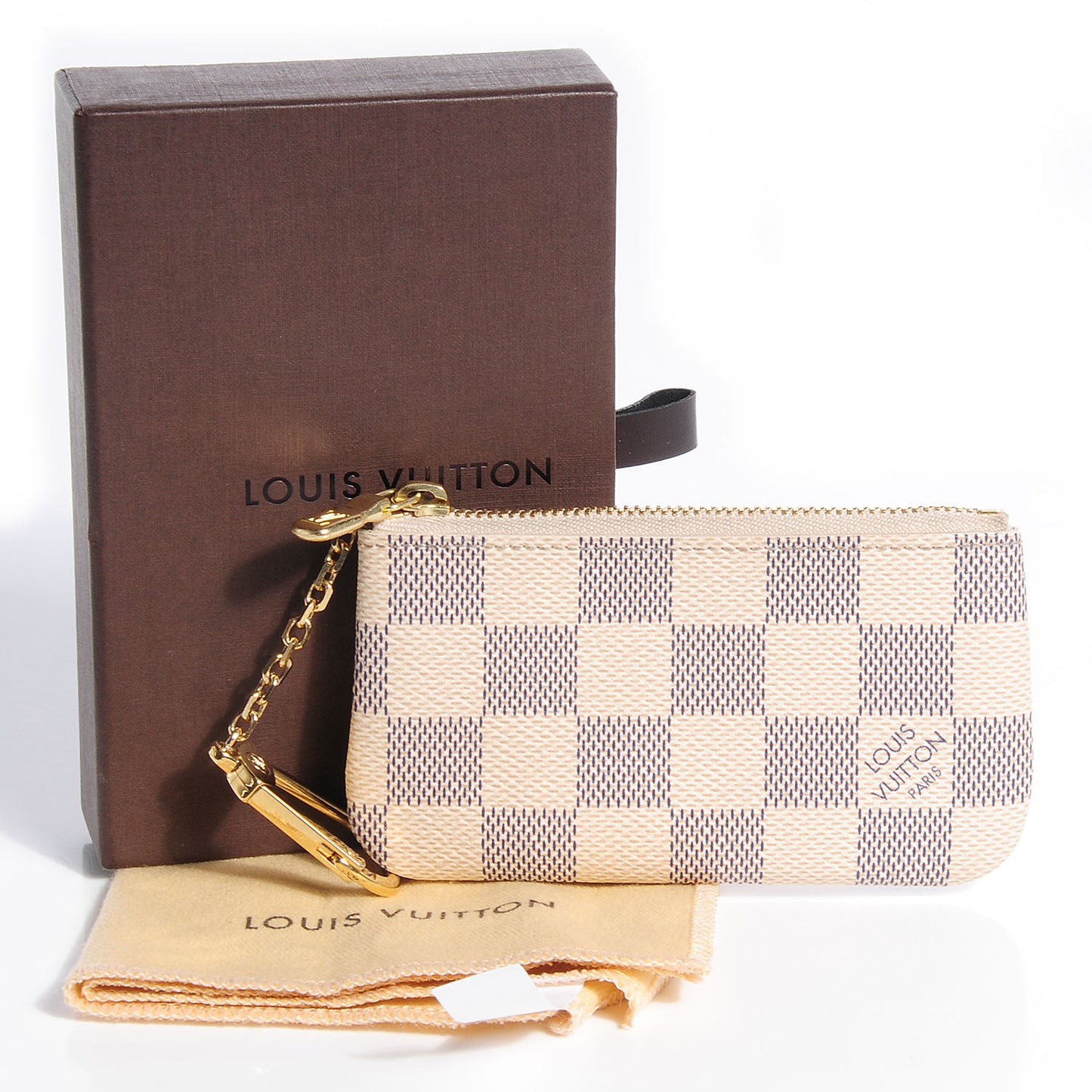 Damier Azur Key Pouch