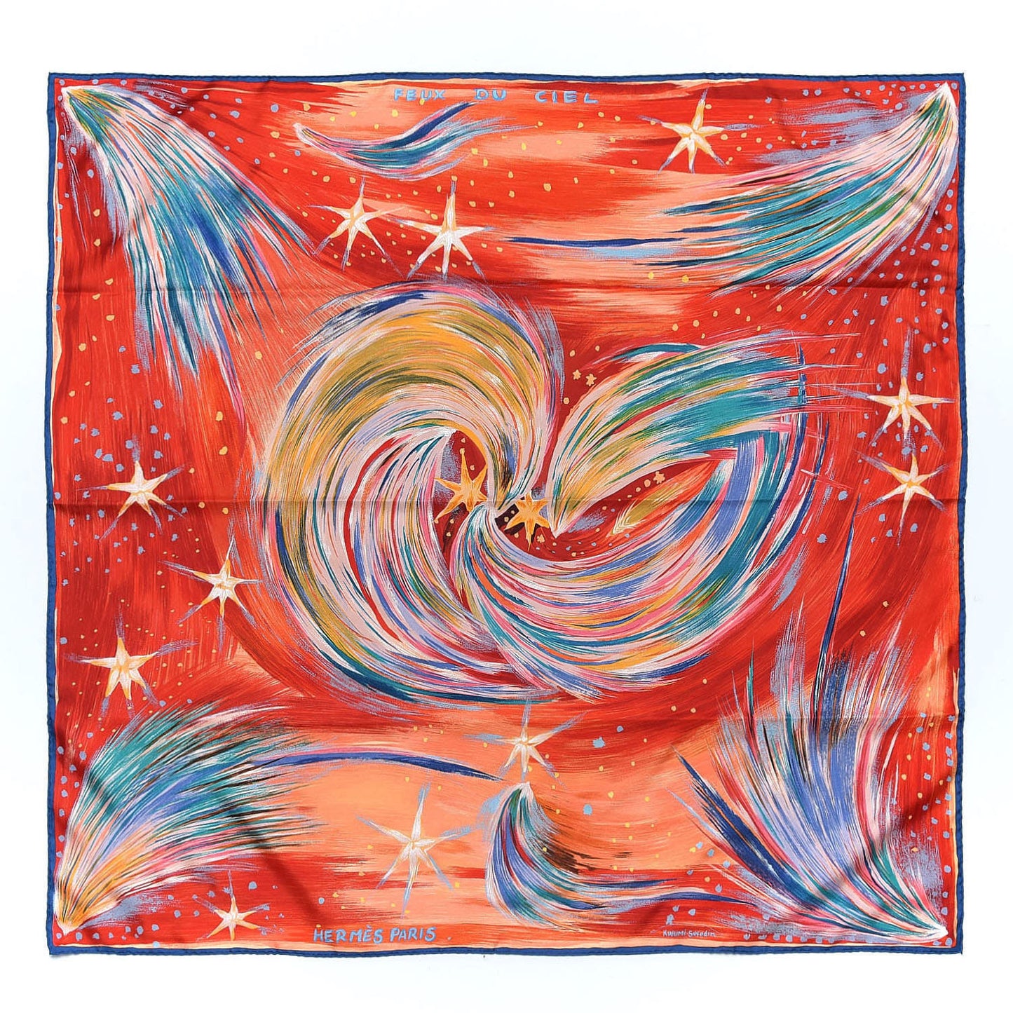 Silk Feux Du Ciel Scarf 90